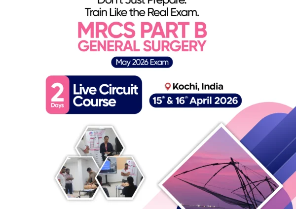 MRCS Part B General Surgery - 2 Days Live Onsite Kochi