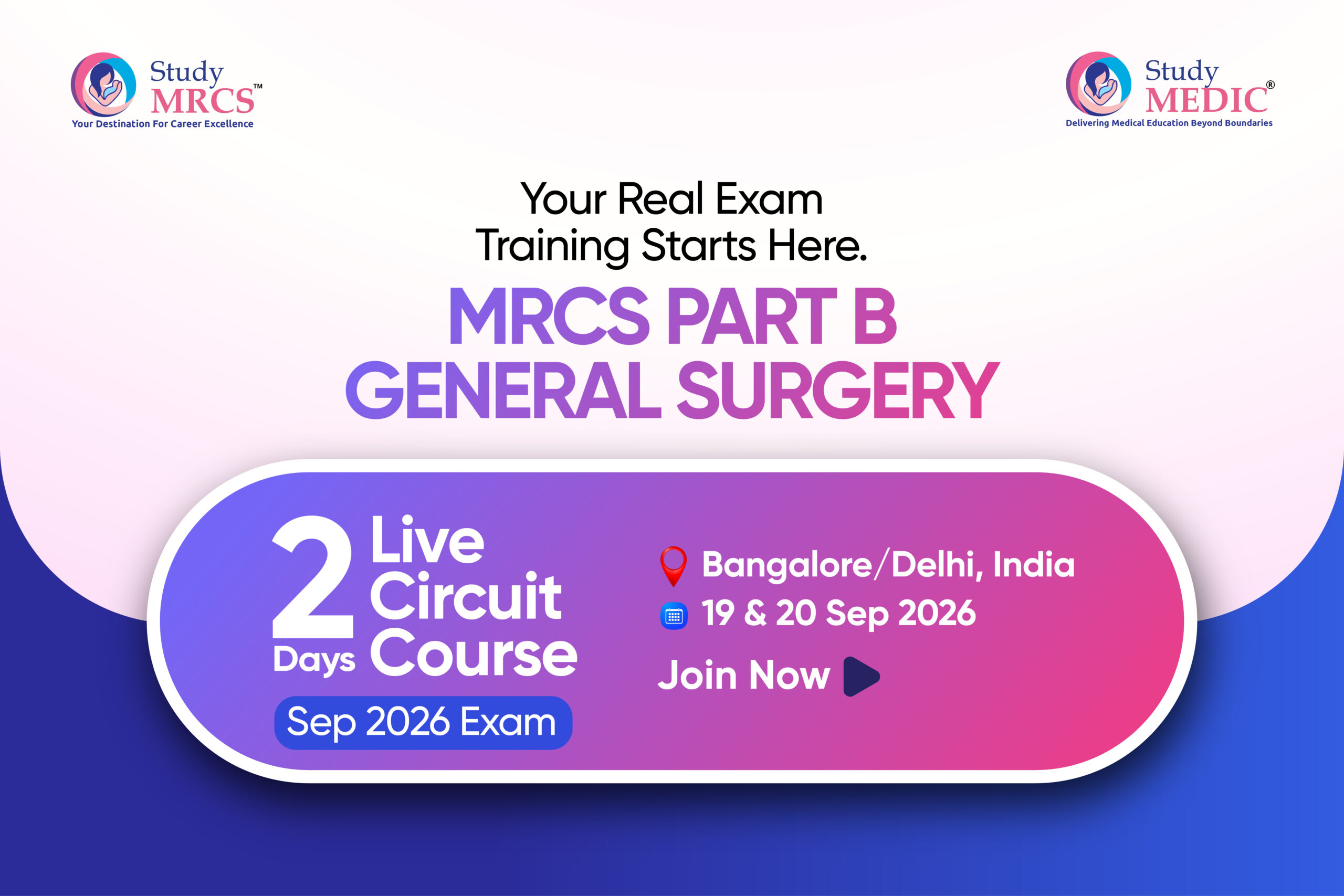MRCS Part B GS 2 days Live