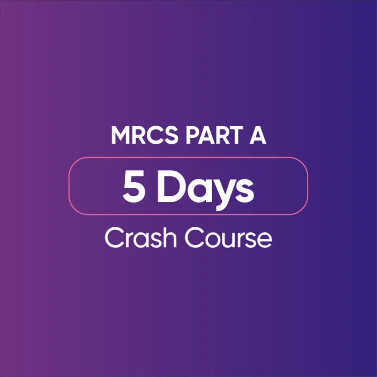 MRCS Crash Course